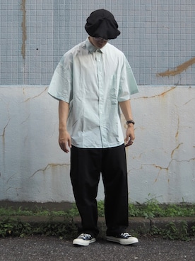 「INTERPLAY（インタープレイ）のアイテム」を使った、とやさん（メンズ・170cm）の秋コーディネート