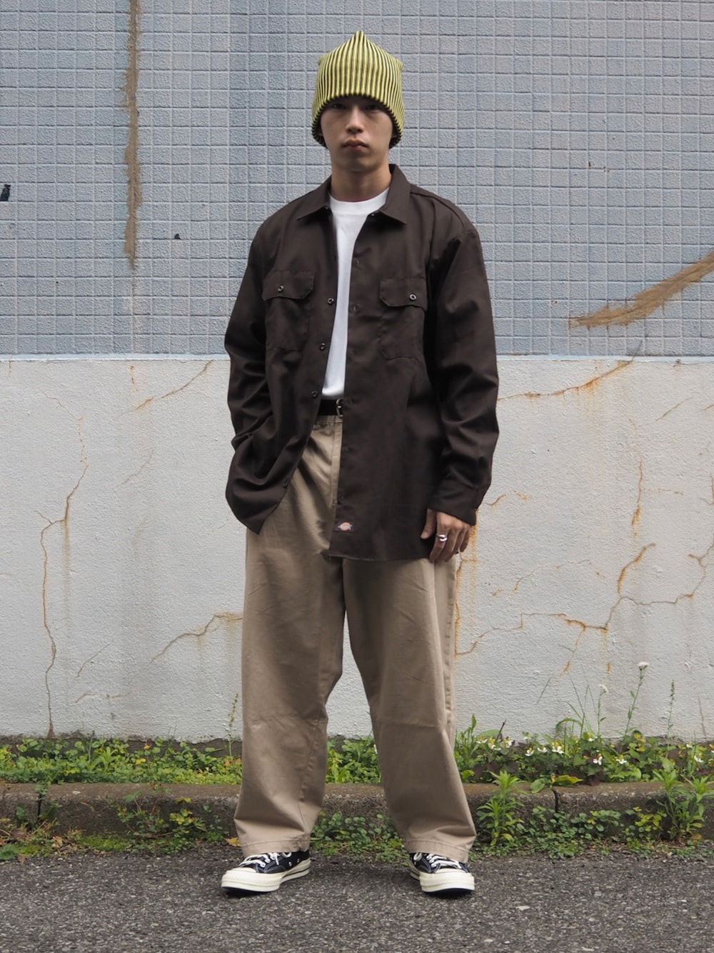Dickies / ディッキーズ 574 ロングスリーブ ワークシャツ / L/S