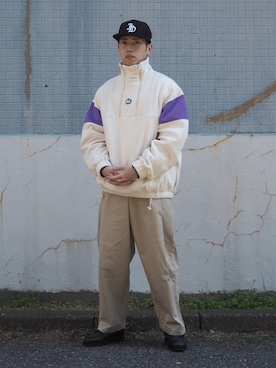 「ADER error（アーダーエラー）のアイテム（ジャケット/アウター）」を使った、とやさん（メンズ・170cm）の冬コーディネート