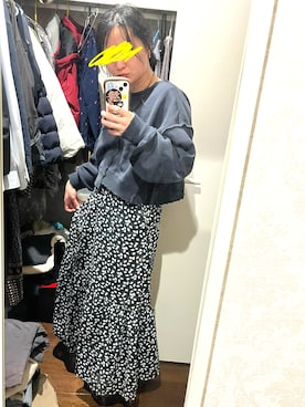 「アイテム（ヘアゴム）」を使った、なおさん（レディース・158cm）の秋コーディネート