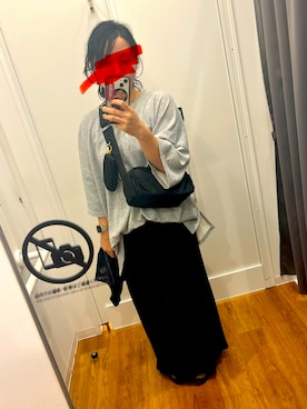 「wee9s（ウィークス）のアイテム」を使った、なおさん（レディース・158cm）の夏コーディネート