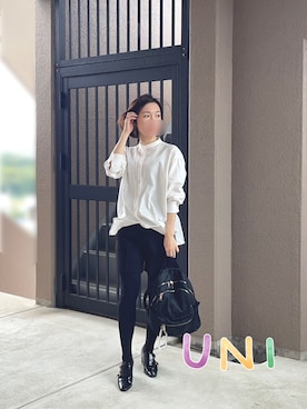 「アイテム（ドレスシューズ）」を使った、うにさん（レディース・157cm）の秋コーディネート