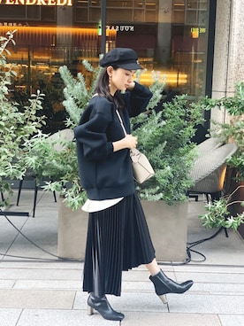 Hinaさん（レディース・156cm）の秋コーディネート