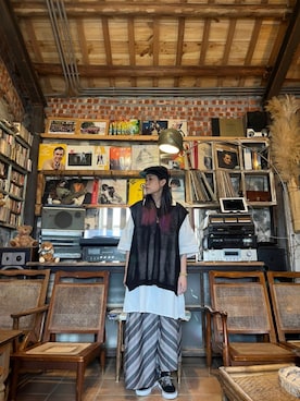 「US（アス）のアイテム」を使った、Miruco Tsai🇹🇼さん（レディース・162cm）の冬コーディネート