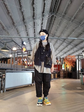 「US（アス）のアイテム」を使った、Miruco Tsai🇹🇼さん（レディース・162cm）の夏コーディネート