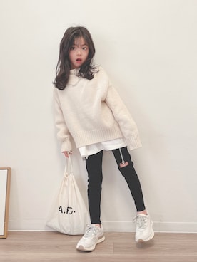 RIOさん(キッズ・120cm)の冬コーディネート