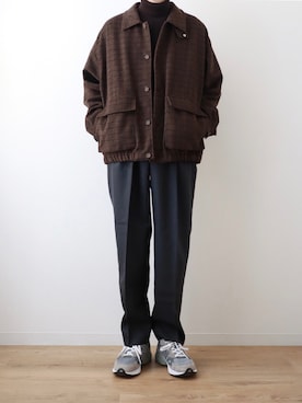 kitsuneさん（メンズ・182cm）の冬コーディネート