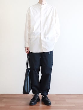 「SLOW（スロウ）のアイテム」を使った、kitsuneさん（メンズ・182cm）の秋コーディネート