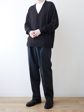 「y/m by kitsune（イムバイキツネ）のアイテム」を使った、kitsuneさん（メンズ・182cm）の春コーディネート