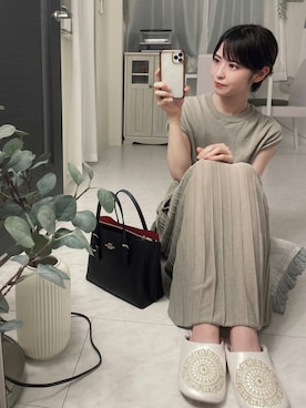 「COACH」｜「アイテム（その他）」を使った、tamaさん（レディース・161cm）の夏コーディネート