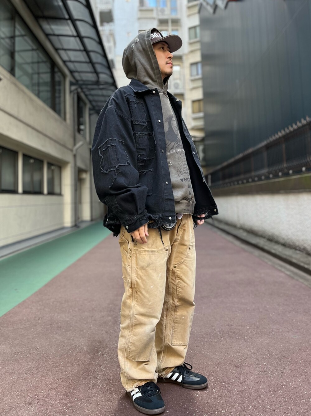 Danke Schon 11OZ PATCHWORK DENIM JACKET