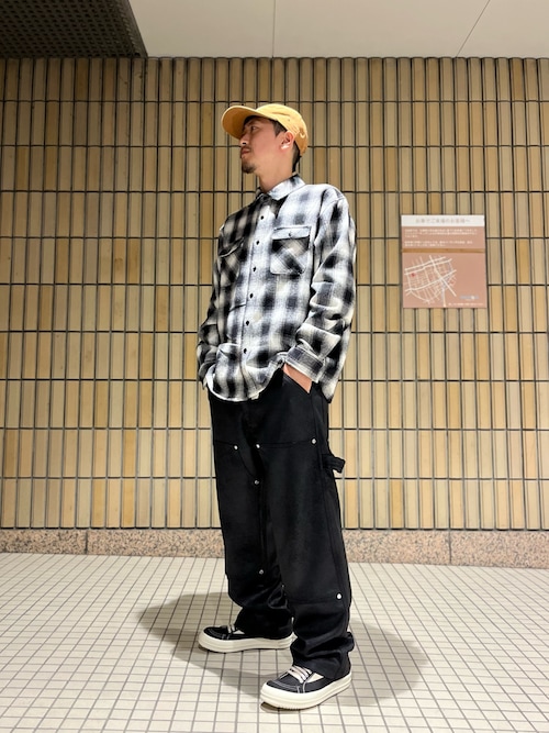 LHP 福岡店LHP福岡店 staffさんのシャツ/ブラウス「SUPPLIER/サプライヤー/【LHP EXCLUSIVE】Leather Patch Check Shirt(SUPPLIER|サプライヤー)」を使ったコーディネート
