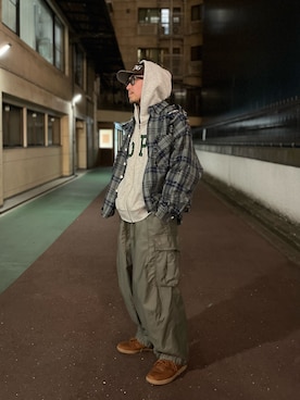 「BDUパンツ」｜LHP福岡店 staffさん（メンズ・165cm）の春コーディネート