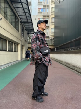 「L.H.P（エルエイチピー）のアイテム」を使った、LHP福岡店 staffさん（メンズ・165cm）の秋コーディネート