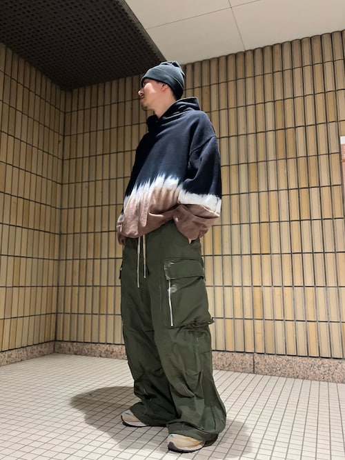 DankeSchon/ダンケシェーン/STEP DYE SWEAT HOODIE  要在庫確認 DankeSchon/ダンケシェーン/STEP DYE SWEAT HOODIE | L.H.P
