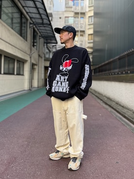 「L.H.P（エルエイチピー）のアイテム」を使った、LHP福岡店 staffさん（メンズ・165cm）の秋コーディネート