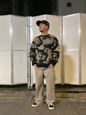 LHP福岡店 staffさん(メンズ・165cm)の冬コーディネート