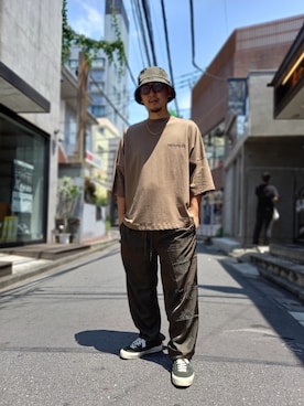 「L.H.P（エルエイチピー）のアイテム（トップス）」を使った、LHP福岡店 staffさん（メンズ・165cm）の夏コーディネート