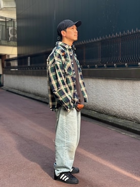 LHP福岡店 staffさん（メンズ・165cm）の春コーディネート