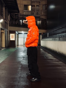 LHP福岡店 staffさん（メンズ・165cm）の冬コーディネート