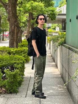 キアヌ/ Keanuさん（メンズ・186cm）の夏コーディネート