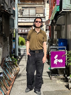 「アイテム（パンツ）」を使った、キアヌ/ Keanuさん（メンズ・186cm）の秋コーディネート