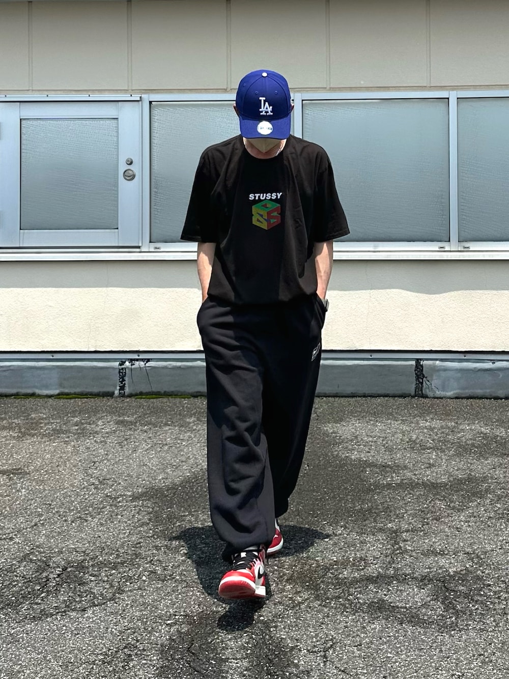 TTY®︎｜NIKE × stussyのスウェットパンツを使ったコーディネート - WEAR