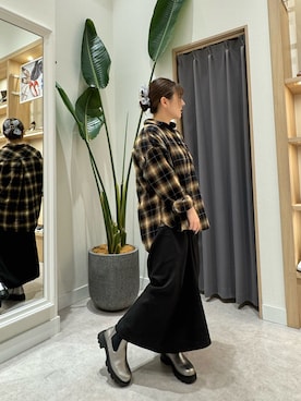 「ORiental TRaffic（オリエンタルトラフィック）のアイテム（ブーツ）」を使った、WA ORientalTRaffic mozoワンダーシティ店さん（レディース・150cm）の秋コーディネート