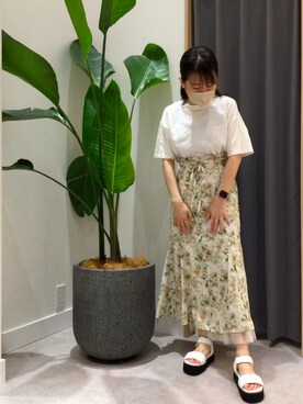 「あしもと倶楽部」｜WA ORientalTRaffic mozoワンダーシティ店さん（レディース・160cm）の夏コーディネート