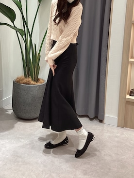 「ORiental TRaffic（オリエンタルトラフィック）のアイテム（バレエシューズ）」を使った、WA ORientalTRaffic mozoワンダーシティ店さん（レディース・160cm）の春コーディネート