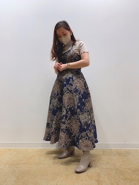 「ORiental TRaffic（オリエンタルトラフィック）のアイテム（ブーツ）」を使った、WA ORientalTRaffic mozoワンダーシティ店さん（レディース・160cm）の秋コーディネート
