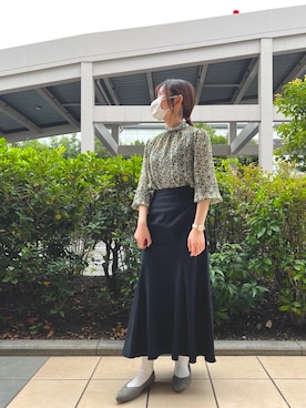 「アイテム（パンプス、グリーン系）」を使った、WA ORientalTRaffic mozoワンダーシティ店さん（レディース・160cm）の秋コーディネート