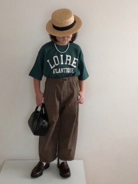 「アイテム（バッグ）」を使った、nami *さん（キッズ・110cm）の夏コーディネート