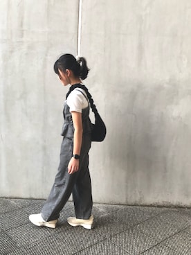 「アイテム（オールインワン・サロペット）」を使った、nami *さん（キッズ・141cm・10代）の夏コーディネート