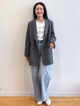 「OPAQUE.CLIP（オペークドットクリップ）のアイテム」を使った、sone_156さん（レディース・156cm）の夏コーディネート