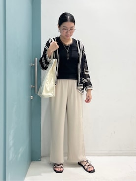 machiさん（レディース・167cm）の夏コーディネート