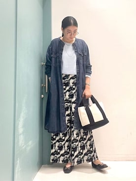 「Airpapel（エアパペル）のアイテム」を使った、machiさん（レディース・167cm）の春コーディネート