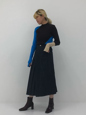 Shoko Horikawaさん（レディース・165cm）の冬コーディネート