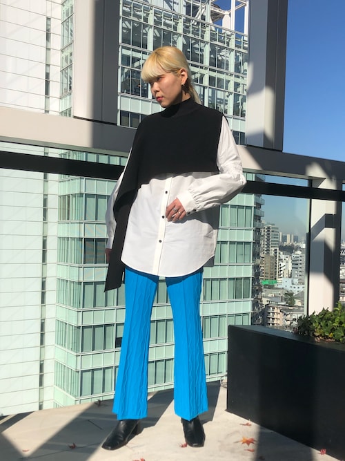 レザーライクスクエアーブーツ（ブーツ）｜UNITED TOKYO（ユナイテッド