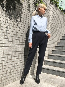 Shoko Horikawaさん(レディース・165cm)の夏コーディネート