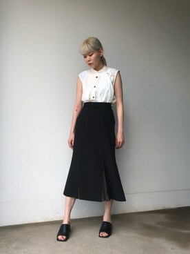 Shoko Horikawaさん（レディース・165cm）の夏コーディネート