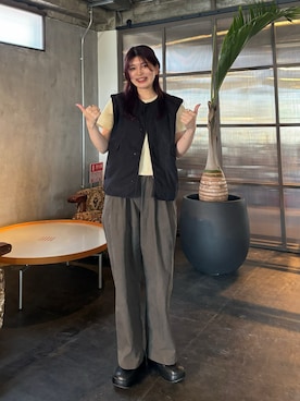「TODAYFUL（トゥデイフル）のアイテム」を使った、Tokukoさん（骨格ストレート・レディース・155cm）の春コーディネート