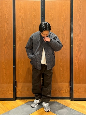 加藤 葵さん（メンズ・179cm）の冬コーディネート