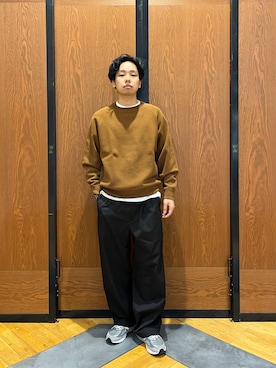 加藤 葵さん（メンズ・179cm）の冬コーディネート
