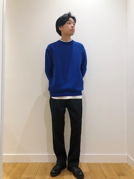 「Wrangler」｜「アイテム（その他）」を使った、KATOさん（メンズ・179cm）の冬コーディネート