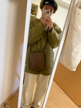 「Java（ジャバ）のアイテム」を使った、ｃｏｏｃさん（レディース・155cm）の冬コーディネート