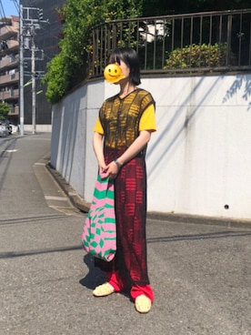 「FUDGEBOYのトラッドスタイル」｜「アイテム（ワンピース/ドレス）」を使った、konabeさん（レディース・153cm）の春コーディネート
