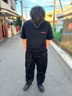 「エクストララージ」｜「アイテム（アクセサリー）」を使った、Rikitoⓗさん（メンズ・180cm）の夏コーディネート