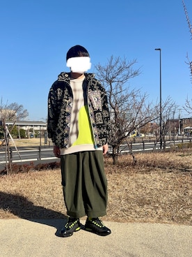 ありさん（メンズ・170cm）の冬コーディネート