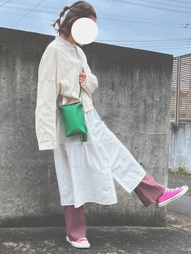 Yuuさん（レディース・161cm）の春コーディネート